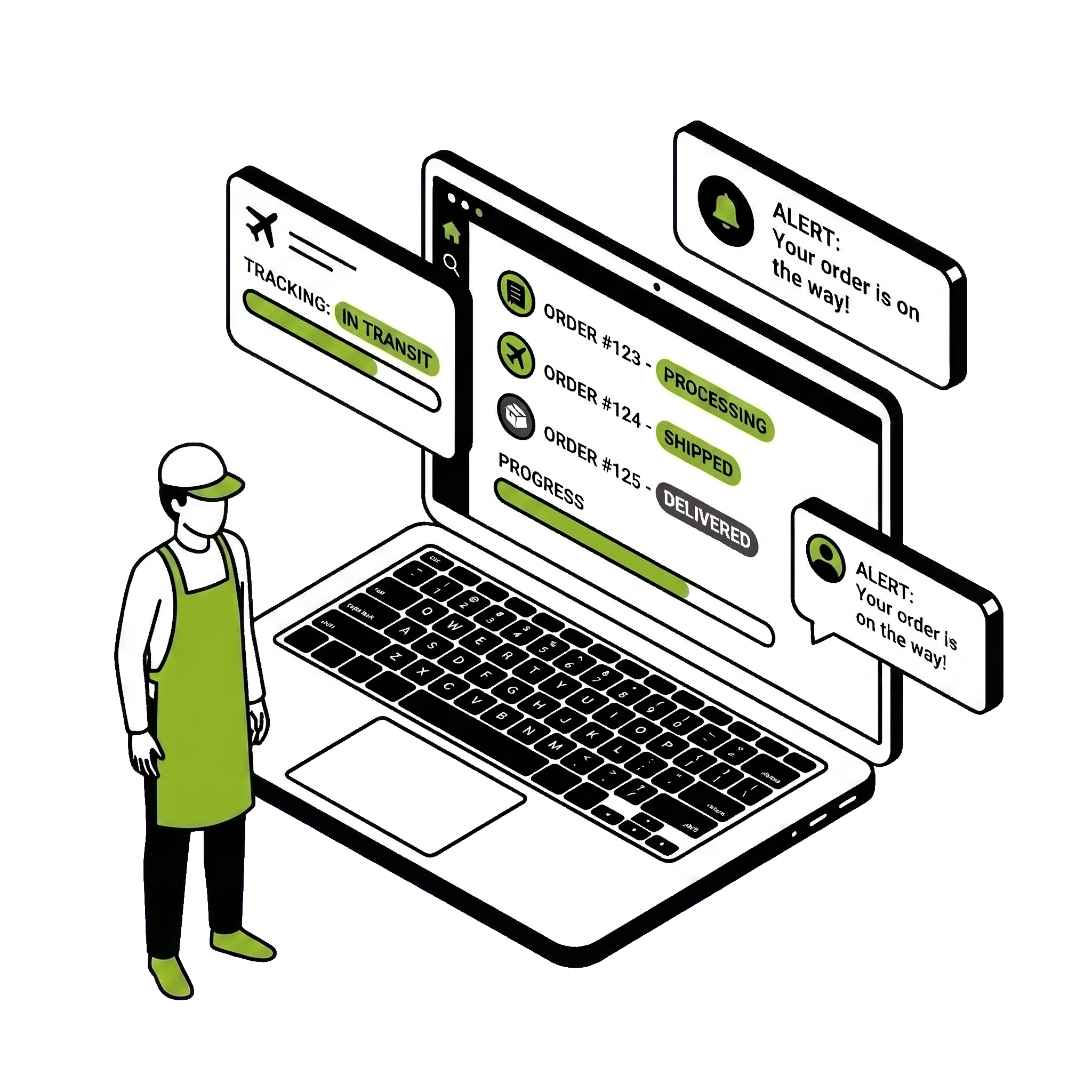 Manage orders with confidence